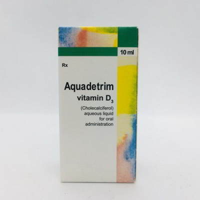 Mẫu thuốc aquadetrim vitamin D3 nghi ngờ là giả.